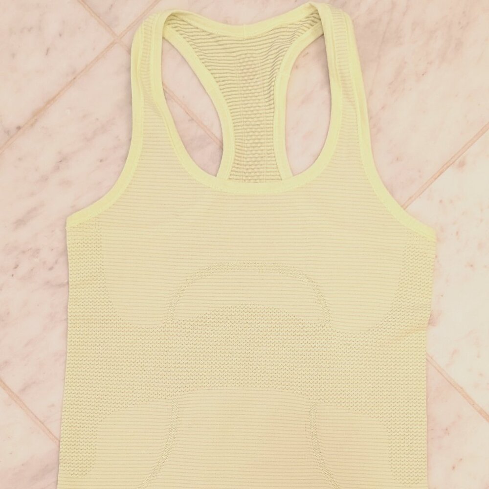 Lululemon Swiftly Tech Racerback Tank - 4 yellow